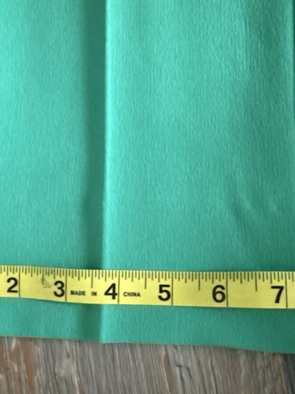 Preston & York Skinny Leg Dress Pants Size 6 Green Stretch Side Slit 33x28 NEW - Picture 6 of 9
